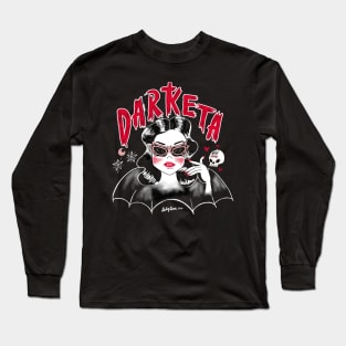 Darketa is the lover for goth music Long Sleeve T-Shirt